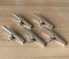 УЦЕНКА - Замок для сумки 97мм цв. никель 65-483