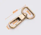 Карабін 19мм кол. світле золото 88-273
