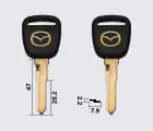 Заготовка MAZDA C-085 (лого золото)