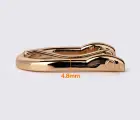 Пряжка для ремня 25мм цв. золото NK-037