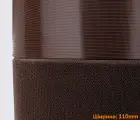 Застежка липучка 110мм коричневая 100% нейлон ПРЕМИУМ для обуви рюкзаков сумок одежды