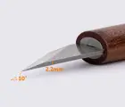 Нож для брусовки кожи (34-0192)