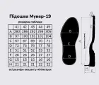 Підошва для взуття Мувер-19 кол. чорний 