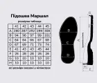 Подошва для обуви Маршал ТР (MARSHAL TR), цв. чёрный + орех