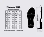 Підошва для взуття JB 2821 TR, кол. чорний