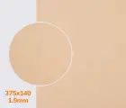 Полиуретан листовой CASALI SILK р. 375*140*1.5 мм, цв. кремовый