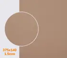 Полиуретан листовой CASALI SILK р. 375*140*1.5 мм, цв. песок
