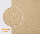 Лот №39 - Резина подметочная каучуковая PURE RUBBER, р. 980*980*4 мм, цв. бежевый