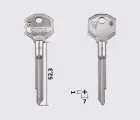 Заготовка крестообразная FYX75R (OSCAR)