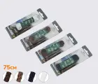 Шнурки круглые тонкие 75 см, DASCO Cord Thick Laces А7233