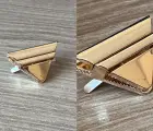 УЦЕНКА - Замок сумочный 30*46мм, цв. золото (65-265)