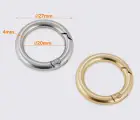 Карабін металевий 20мм MD-0139