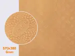 Резина набоечная FAVOR, р. 570*380*6мм, цв. tendon