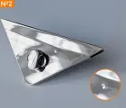 Уценка - Замок для сумки 80мм цв. никель 65-258