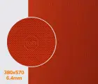 РАСПРОДАЖА - Набоечная резина ТОРY, ТОПИ, р. 570*380*6.4мм, цв. красный
