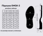 Подошва для обуви Эмоджи-2 цв. медовый