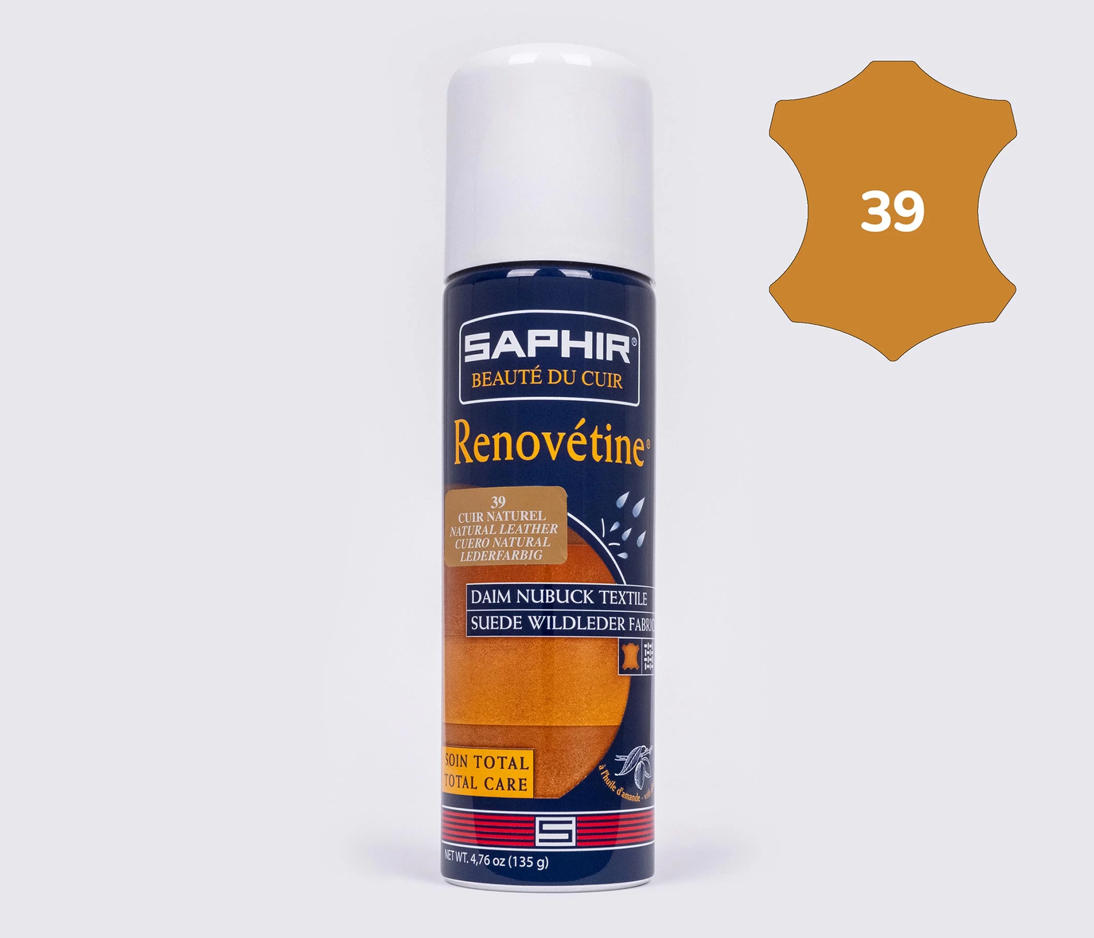 Аерозоль-фарба для замші Saphir Renovetine, 200 мл,(0204)