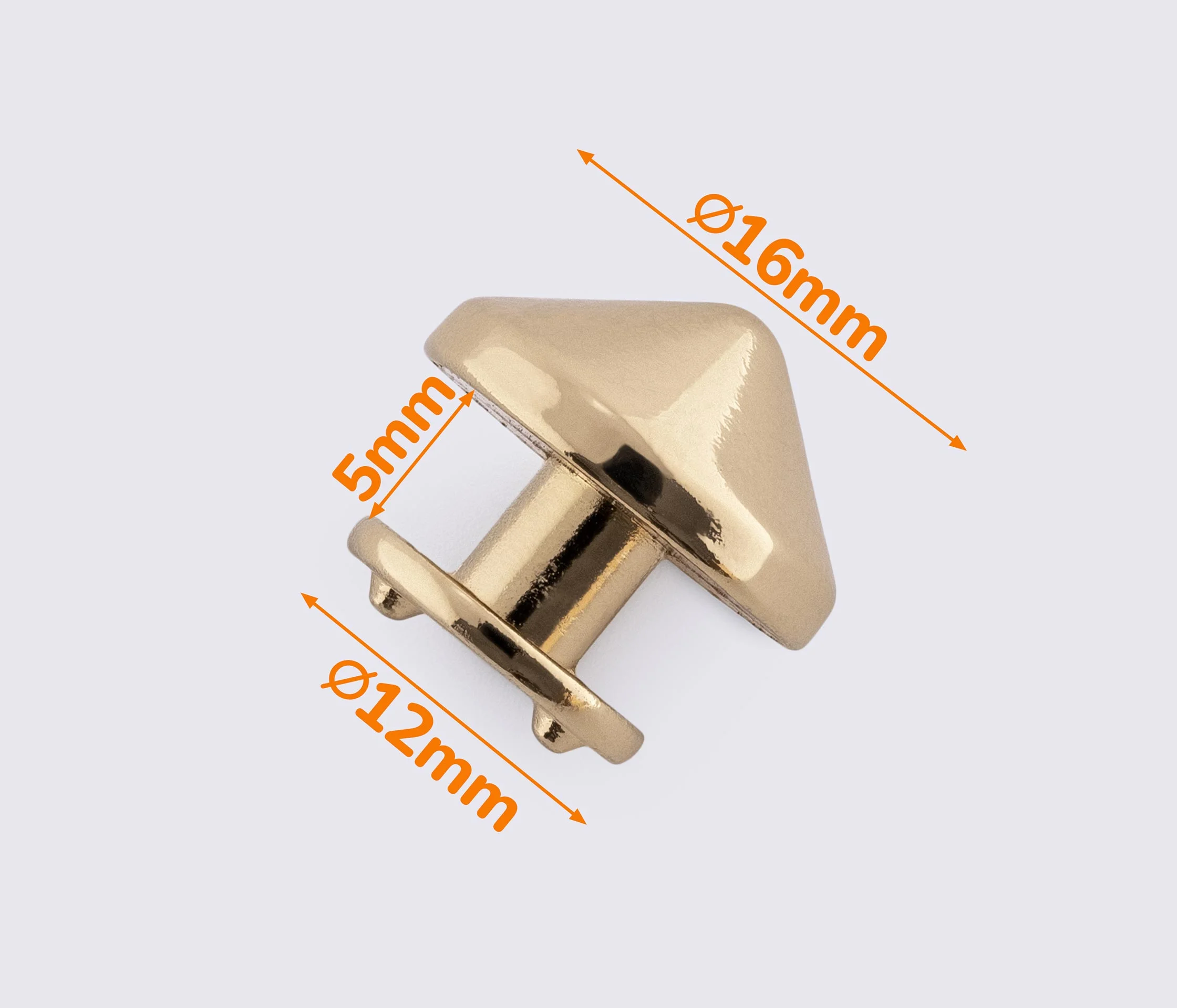 Ножка для сумки 16мм 65-038