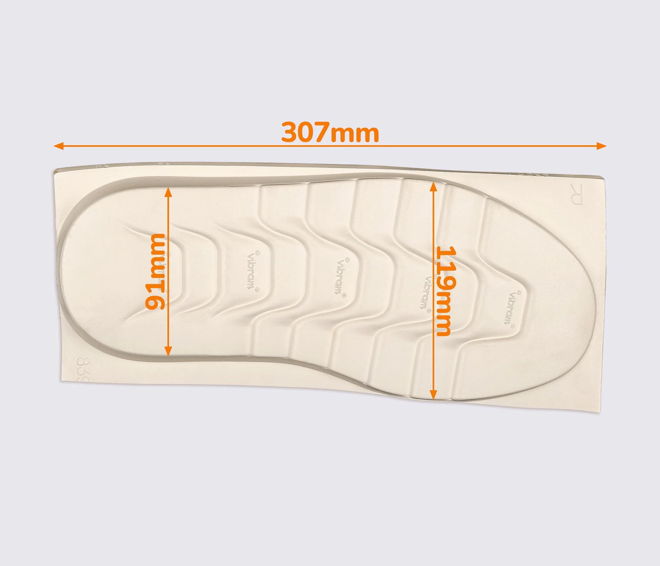 ARABIS (8390)  кремовая (55) р. 39-42 подошва Vibram