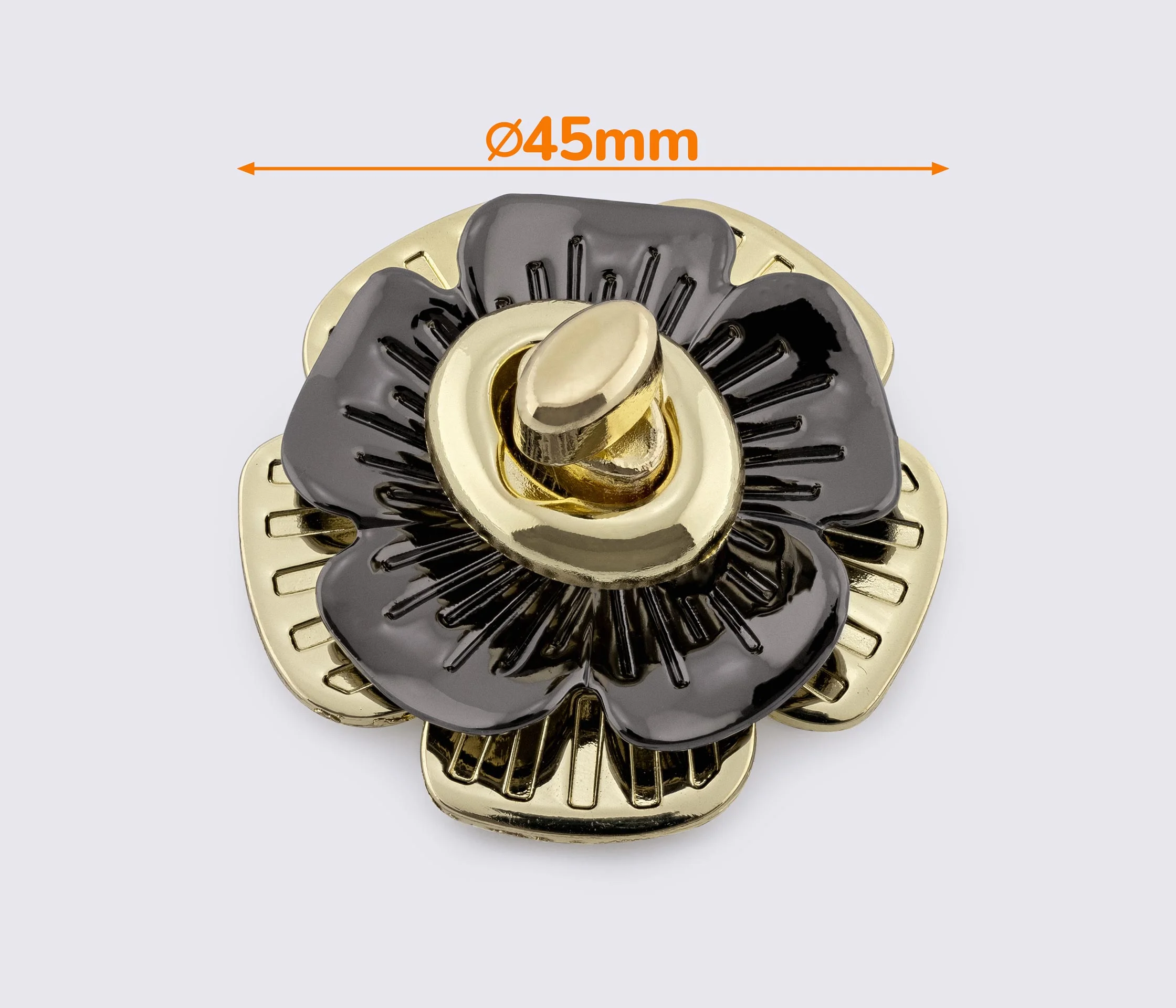 Замок для сумки 45мм 65-541