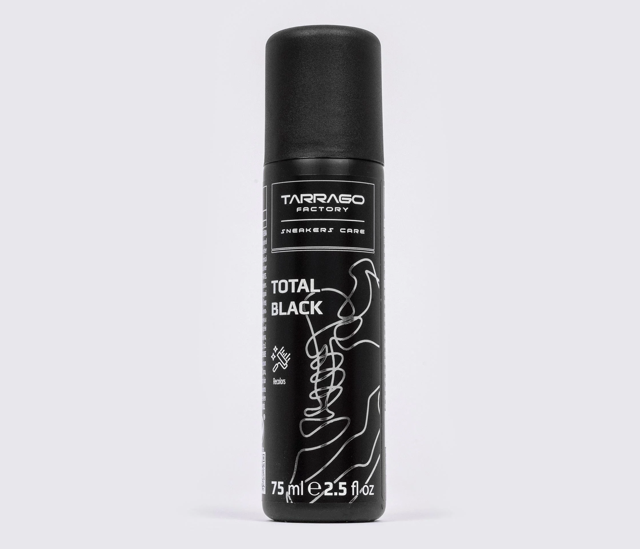 Крем - фарба чорна 75 мл Tarrago Sneakers Total Black (TNA01)
