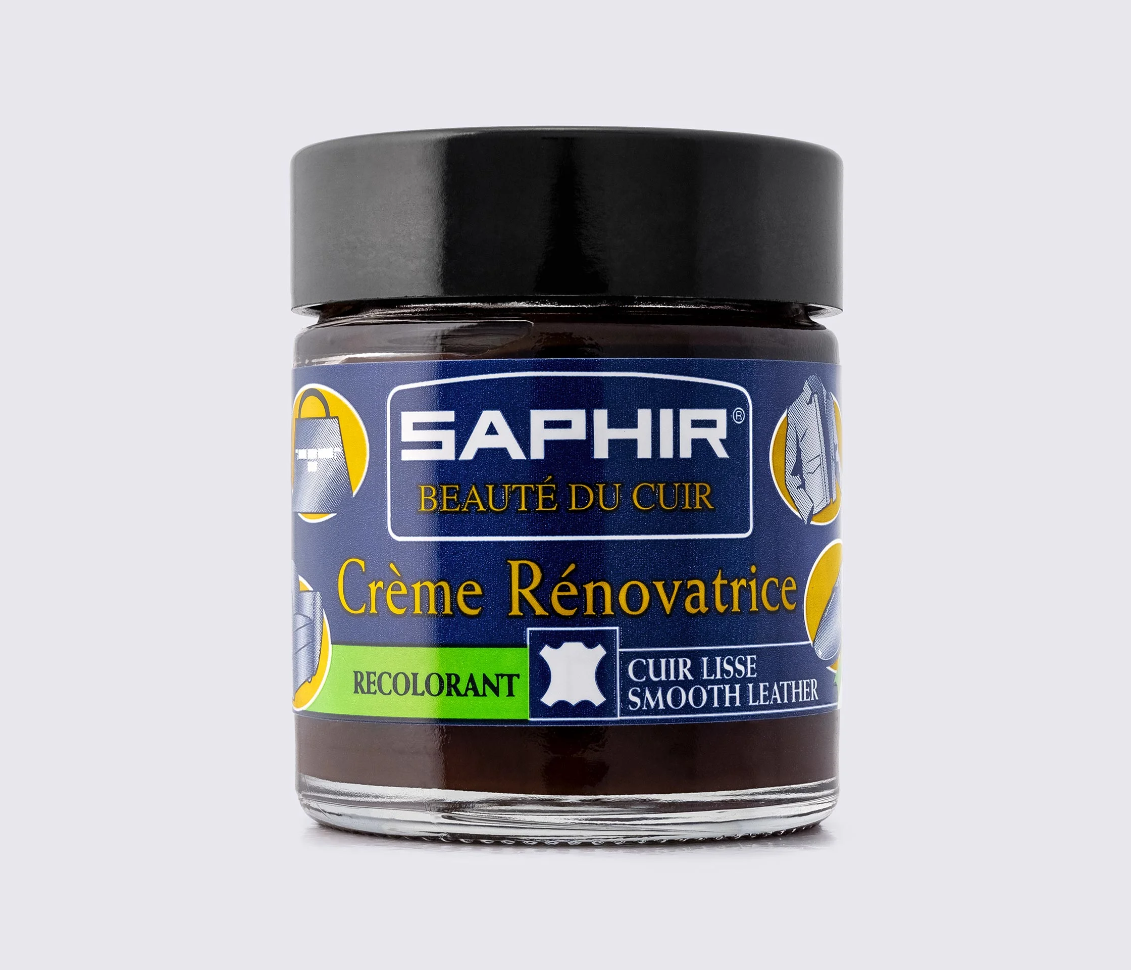 Жидкая Кожа (крем) Saphir Creme Renovatrice, 30 мл, (0852)