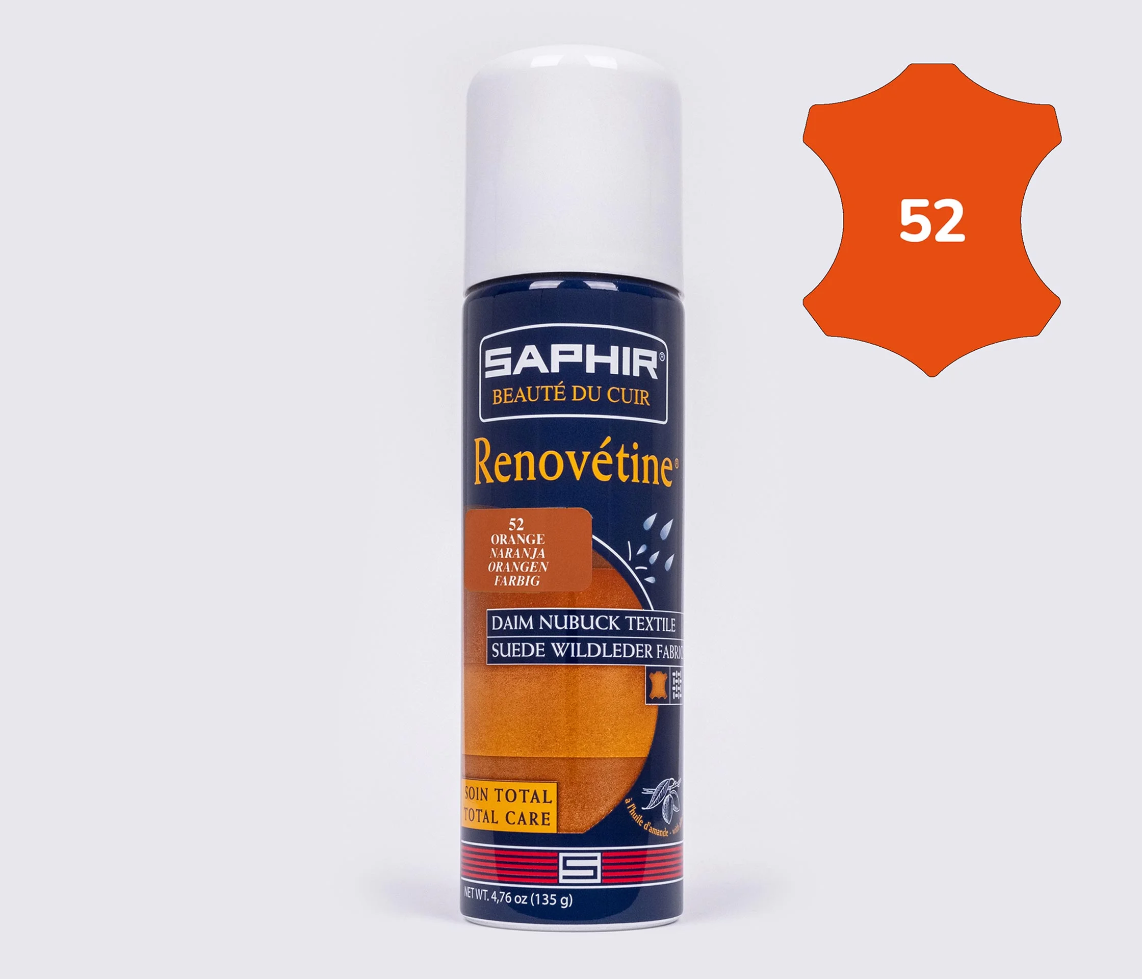 Аэрозоль-краска для замши Saphir Renovetine, 200 мл,(0204) (69692а