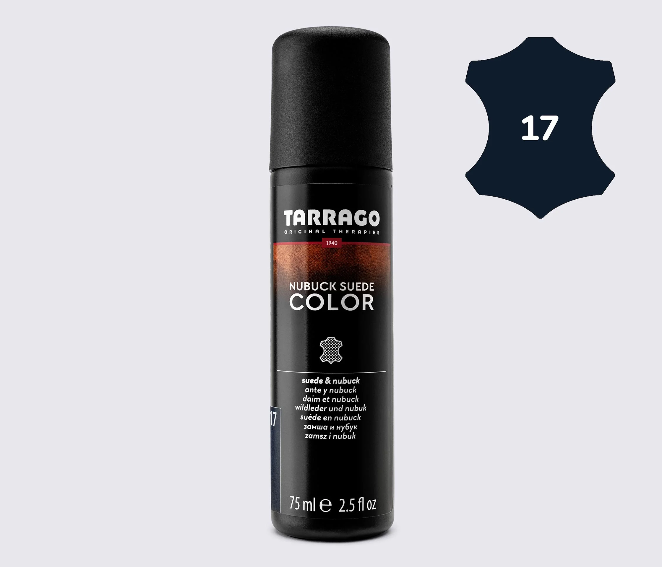 Фарба для замші та нубука рідка Tarrago Nubuck Suede Color, 75 мл,TCA18 