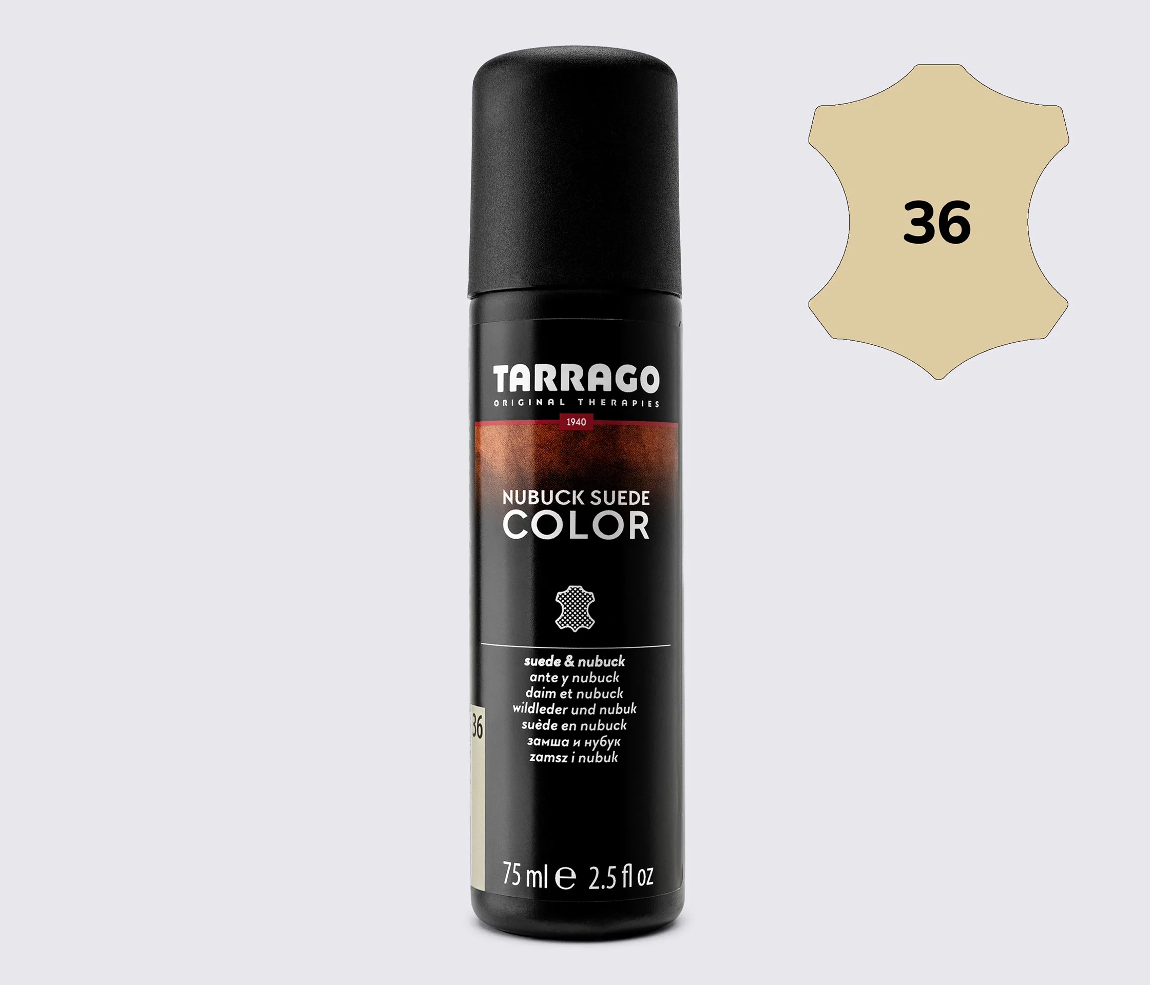 Фарба для замші та нубука рідка Tarrago Nubuck Suede Color, 75 мл,TCA18 
