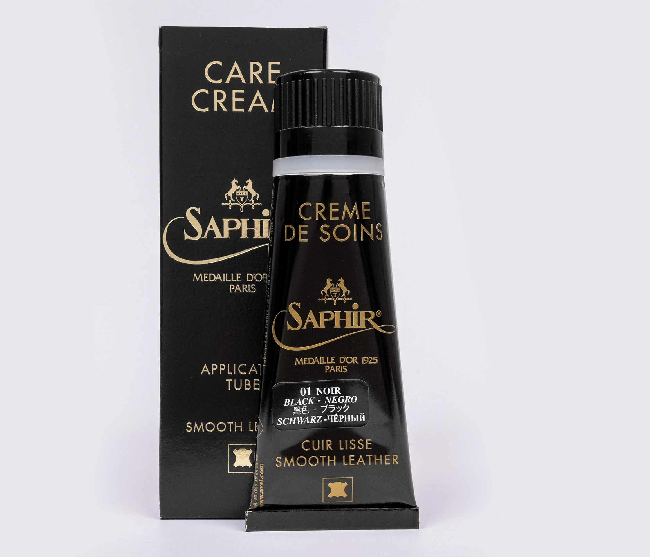 Крем Для Гладких Кож Saphir Medaille D'or Creme de Soins, 75 мл (1023)