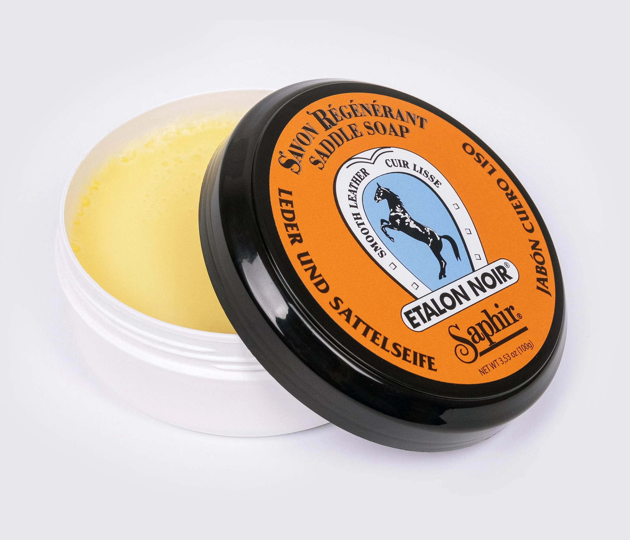 Крем - Мило Saphir Etalon Noir Leather Saddle Soap (0504)