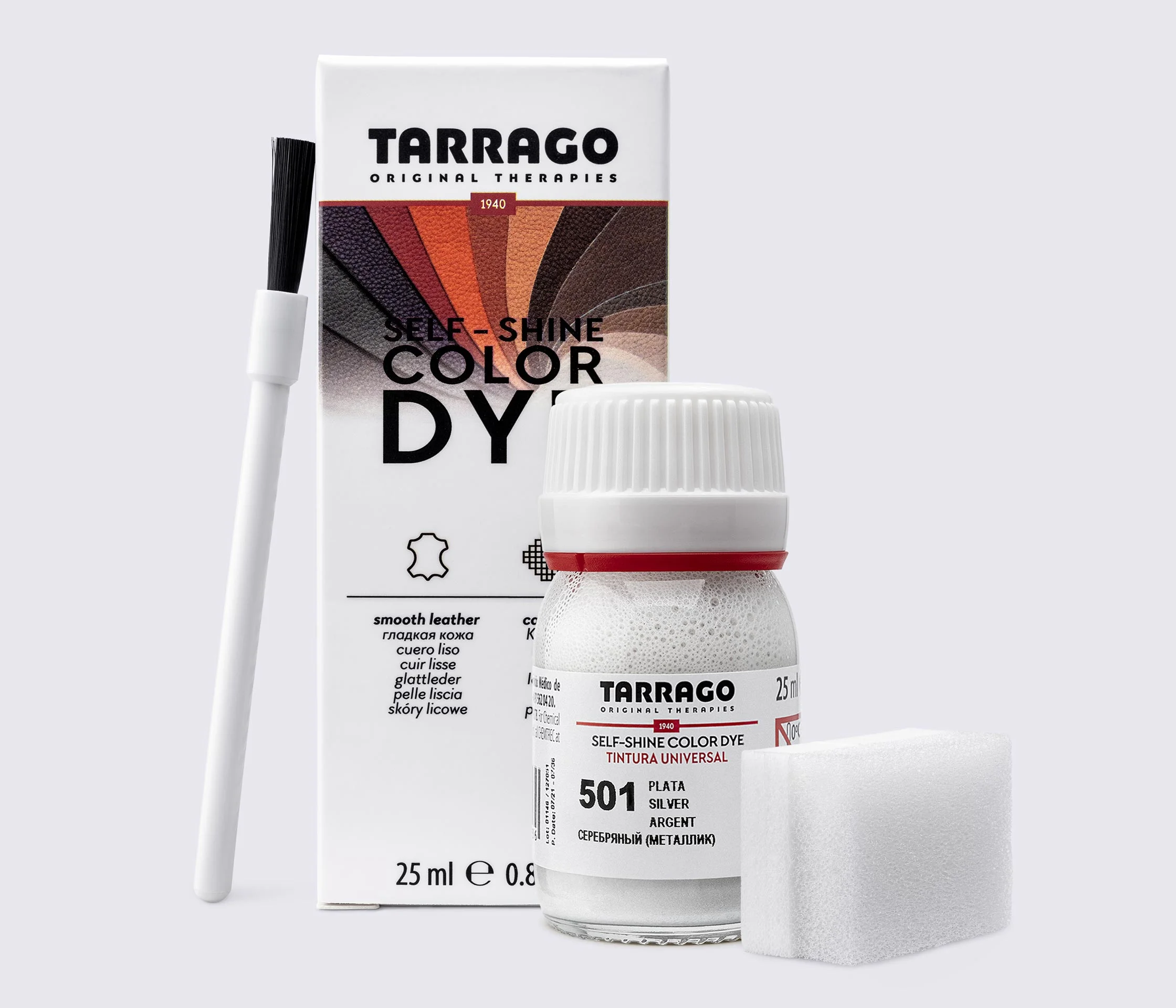 Фарба для шкіри та текстилю Tarrago Color Dye, 25 мл,TDC01