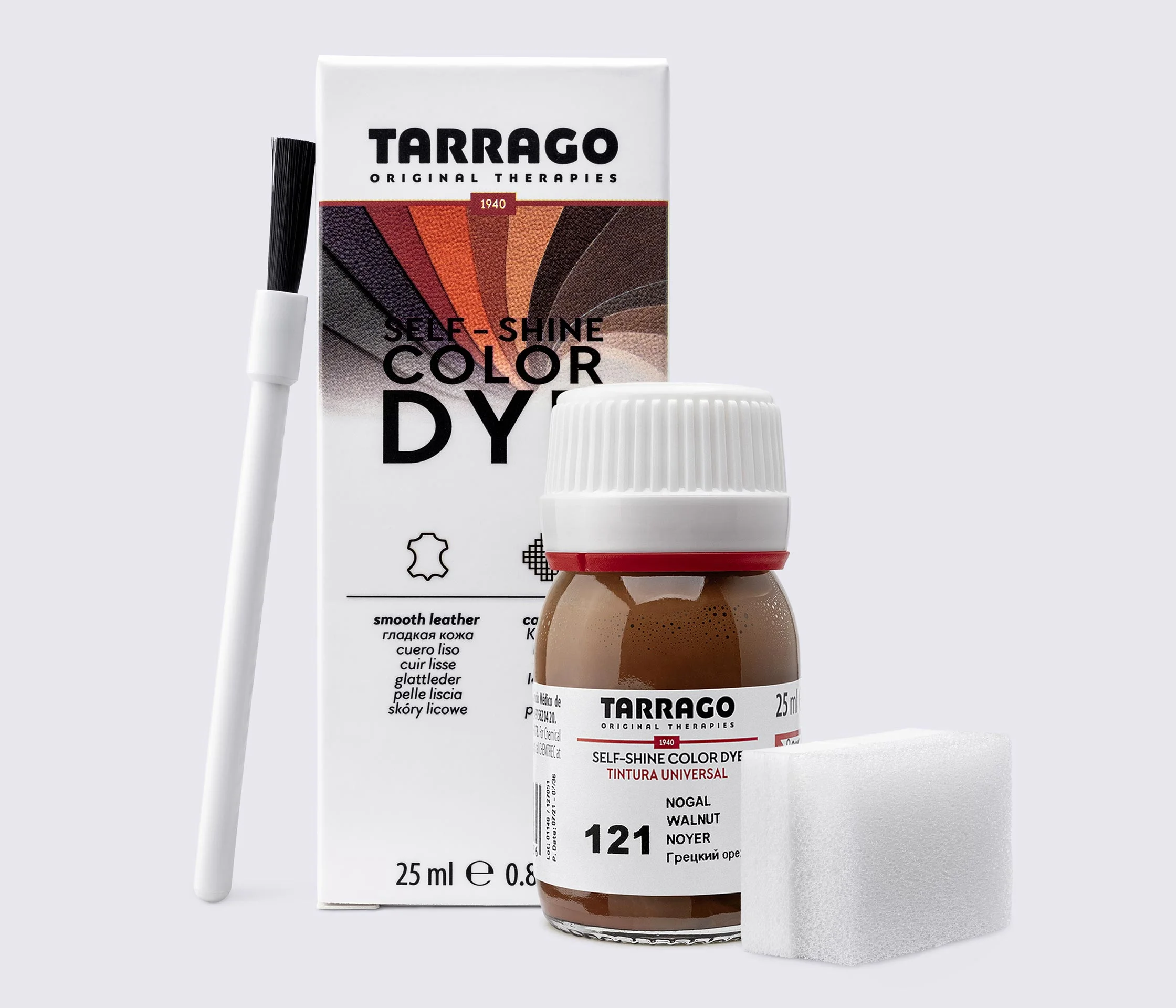 Фарба для шкіри та текстилю Tarrago Color Dye, 25 мл,TDC01