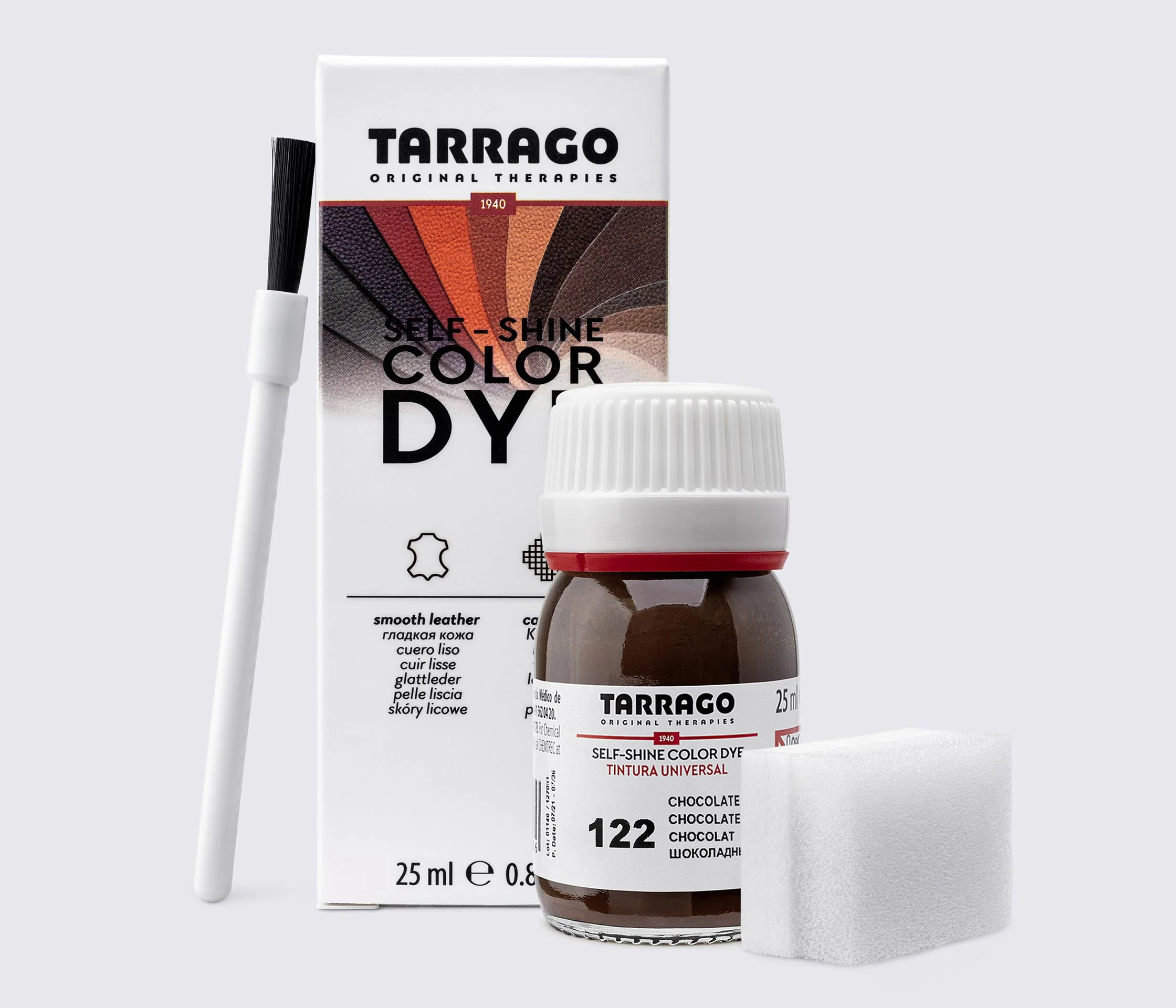 Фарба для шкіри та текстилю Tarrago Color Dye, 25 мл,TDC01