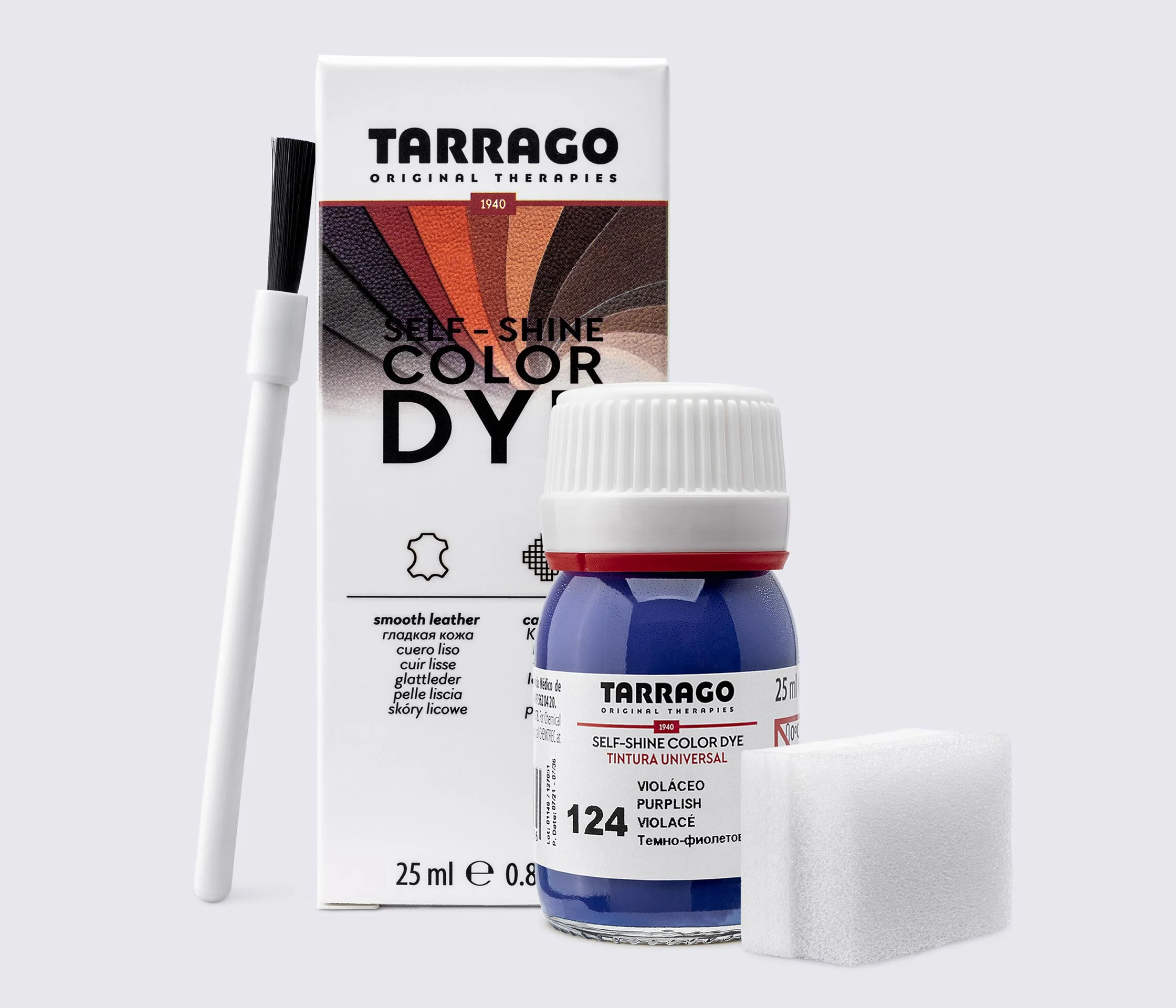 Фарба для шкіри та текстилю Tarrago Color Dye, 25 мл,TDC01