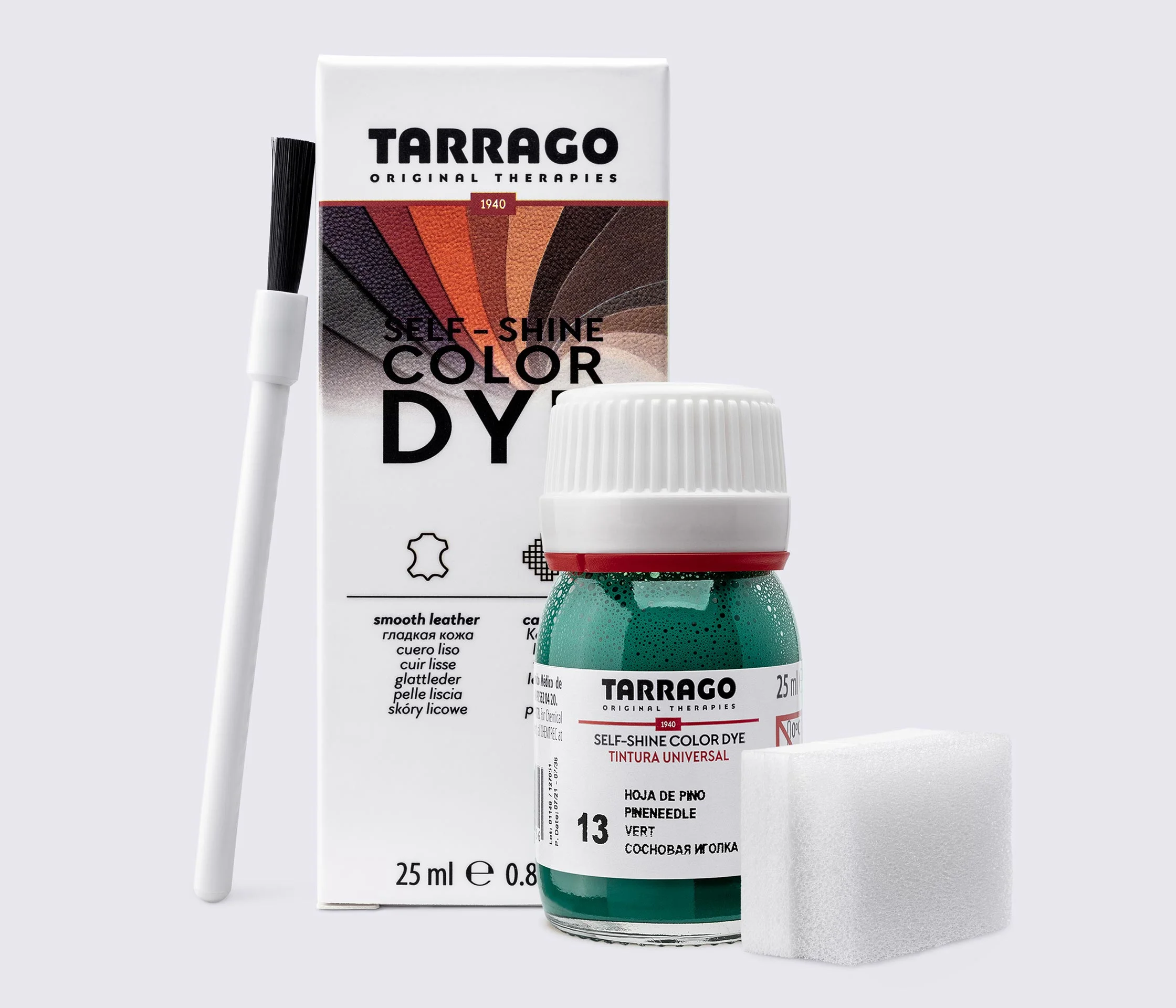 Фарба для шкіри та текстилю Tarrago Color Dye, 25 мл,TDC01