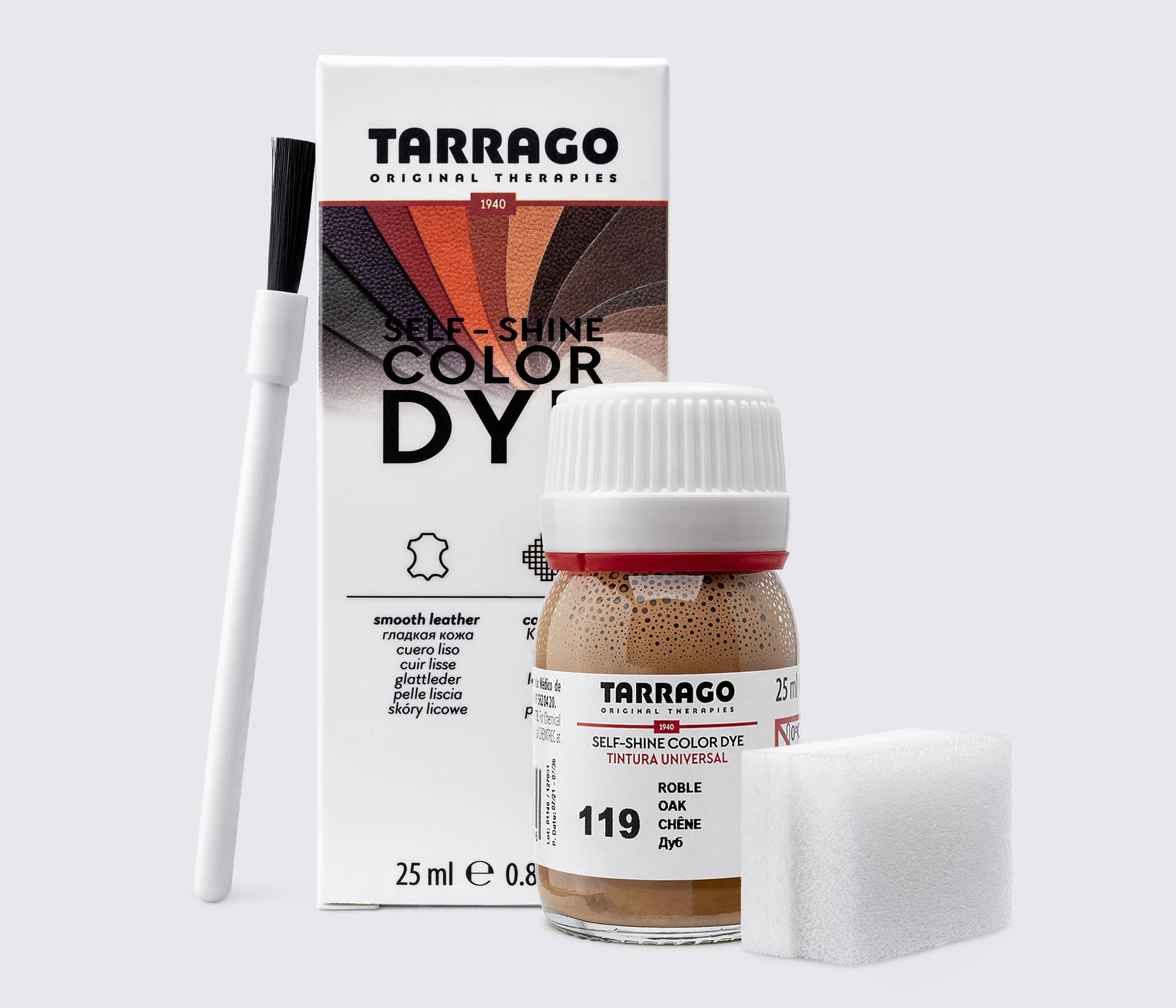 Фарба для шкіри та текстилю Tarrago Color Dye, 25 мл,TDC01