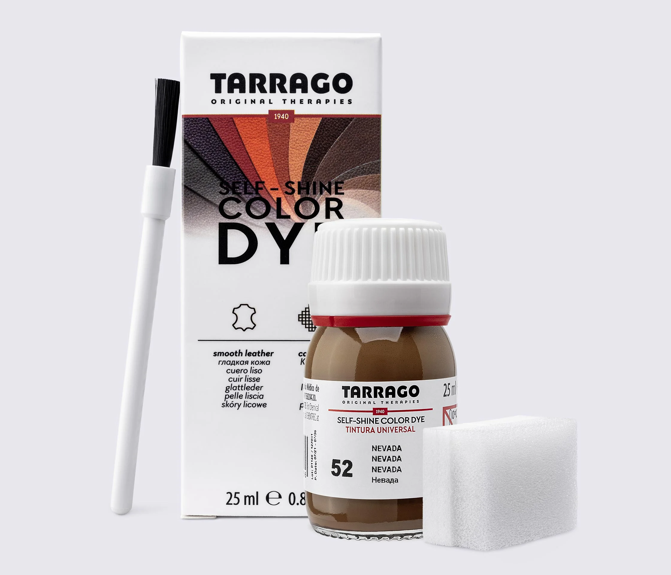 Фарба для шкіри та текстилю Tarrago Color Dye, 25 мл,TDC01