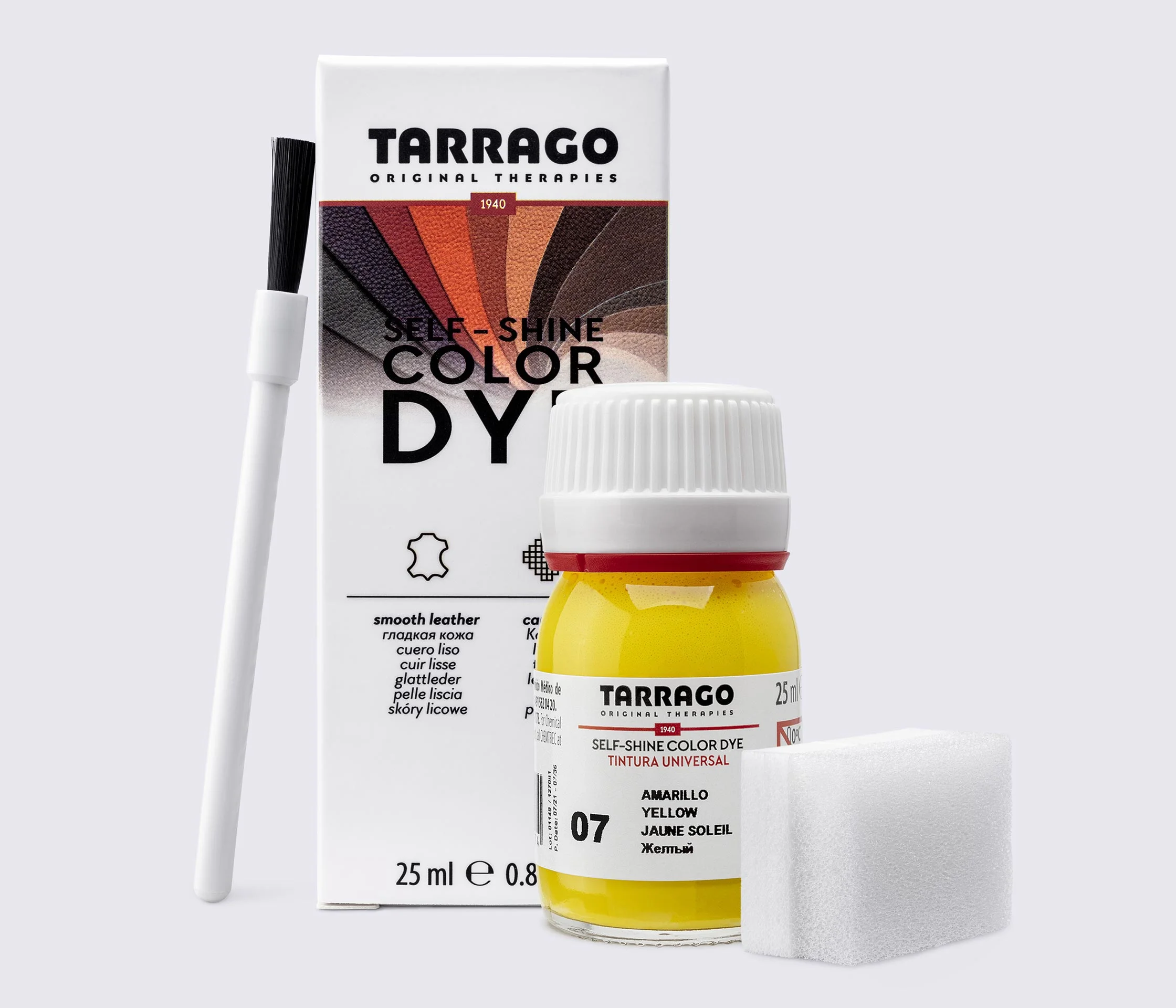 Фарба для шкіри та текстилю Tarrago Color Dye, 25 мл,TDC01