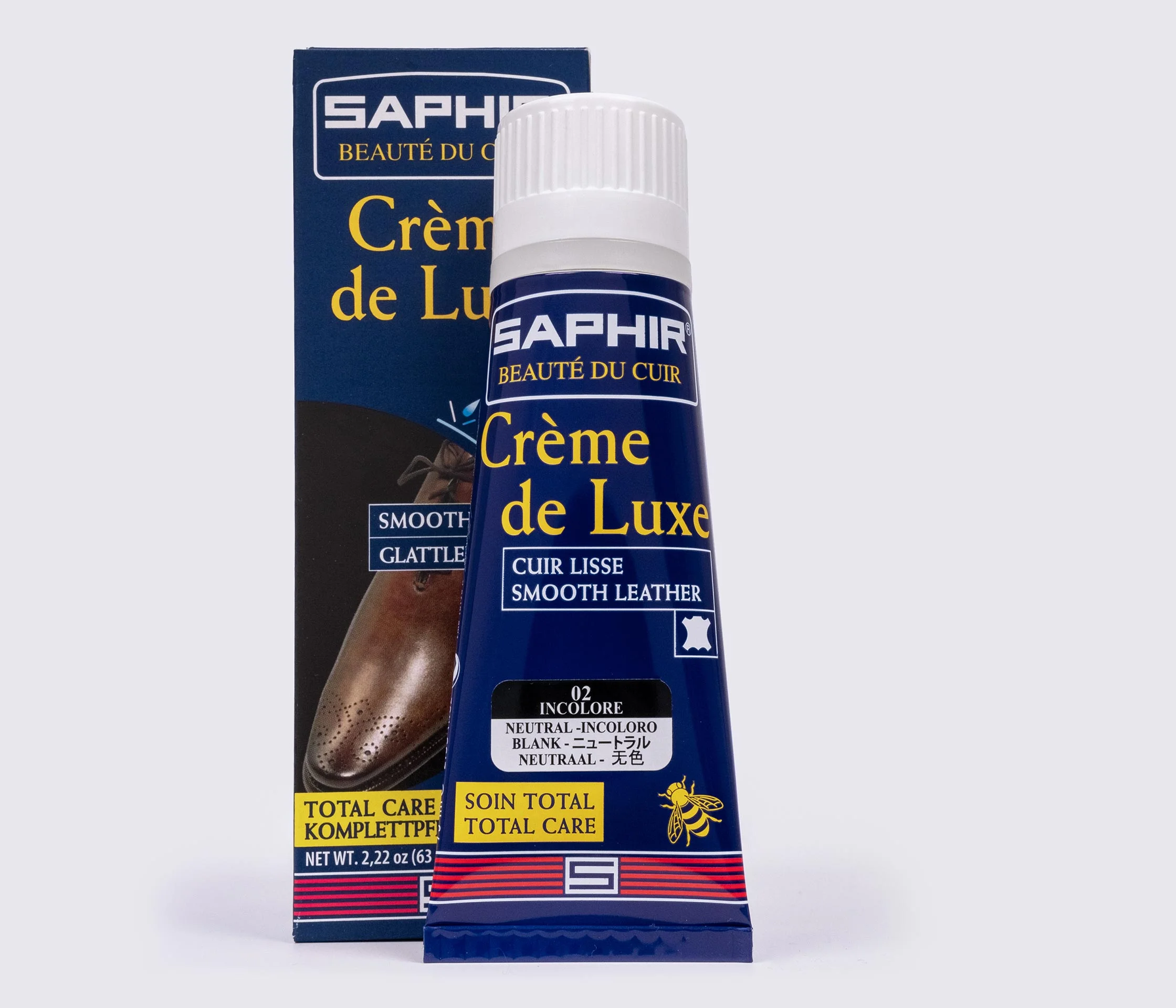 Водовідштовхувальний Крем Saphir Creme De Luxe, 75 мл (0023)