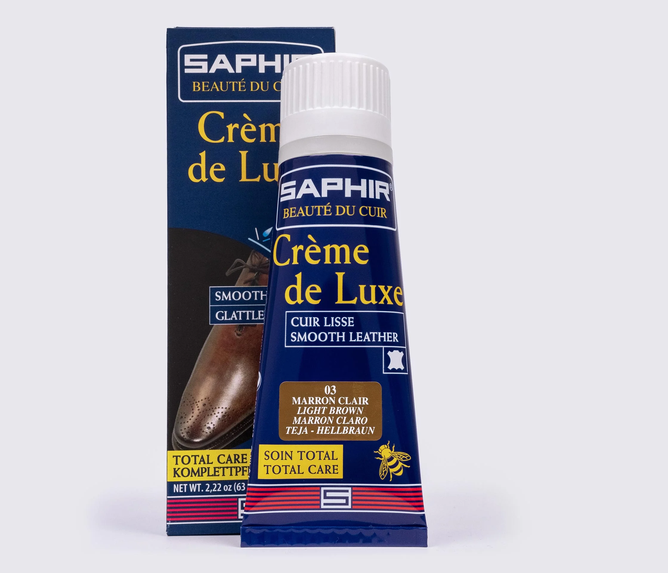 Водовідштовхувальний Крем Saphir Creme De Luxe, 75 мл (0023)