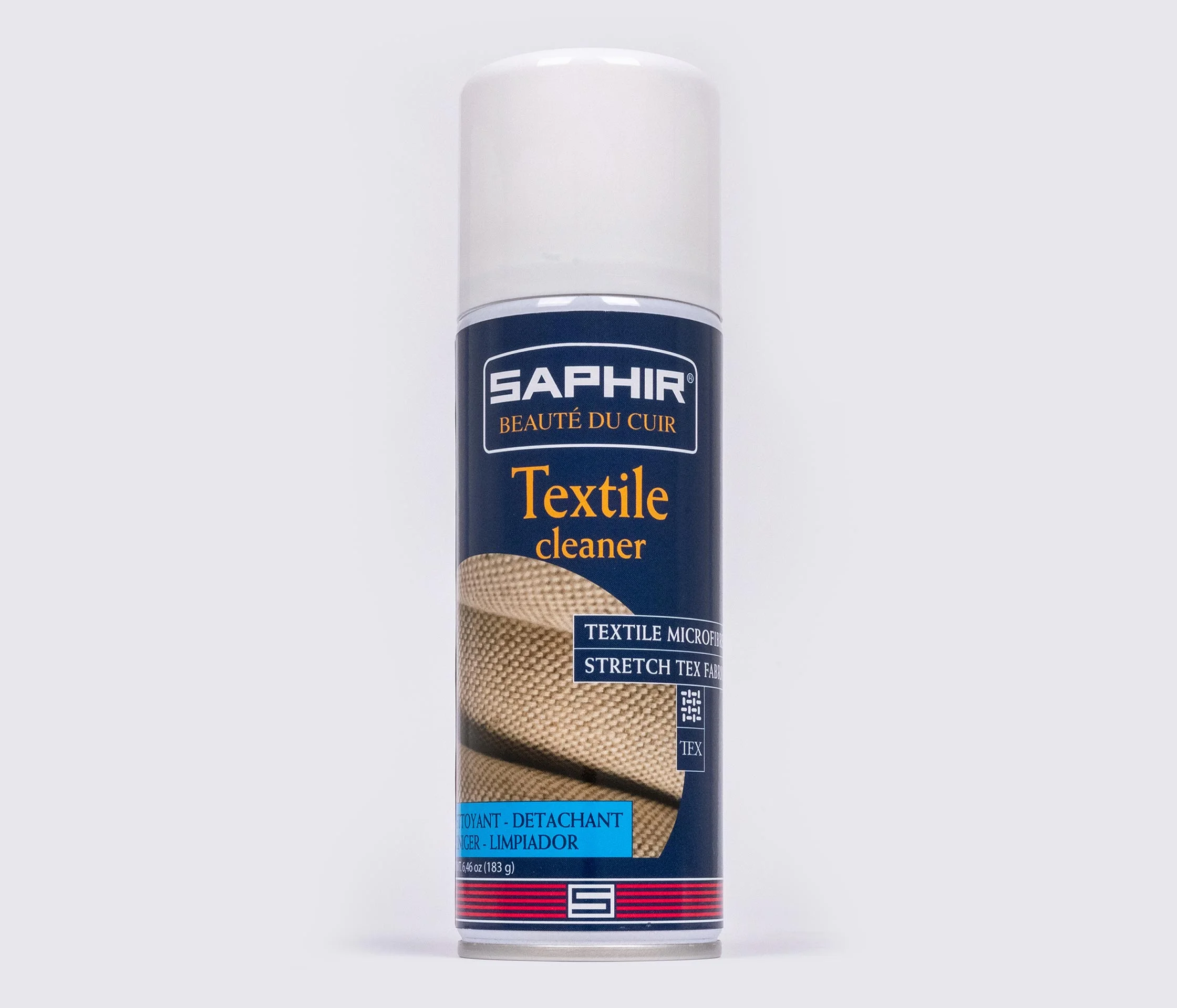 Очищувач для текстилю, мікрофібри і стрейчу Saphir NETTOYANT Textiles&Stretch, 200 мл (0394)