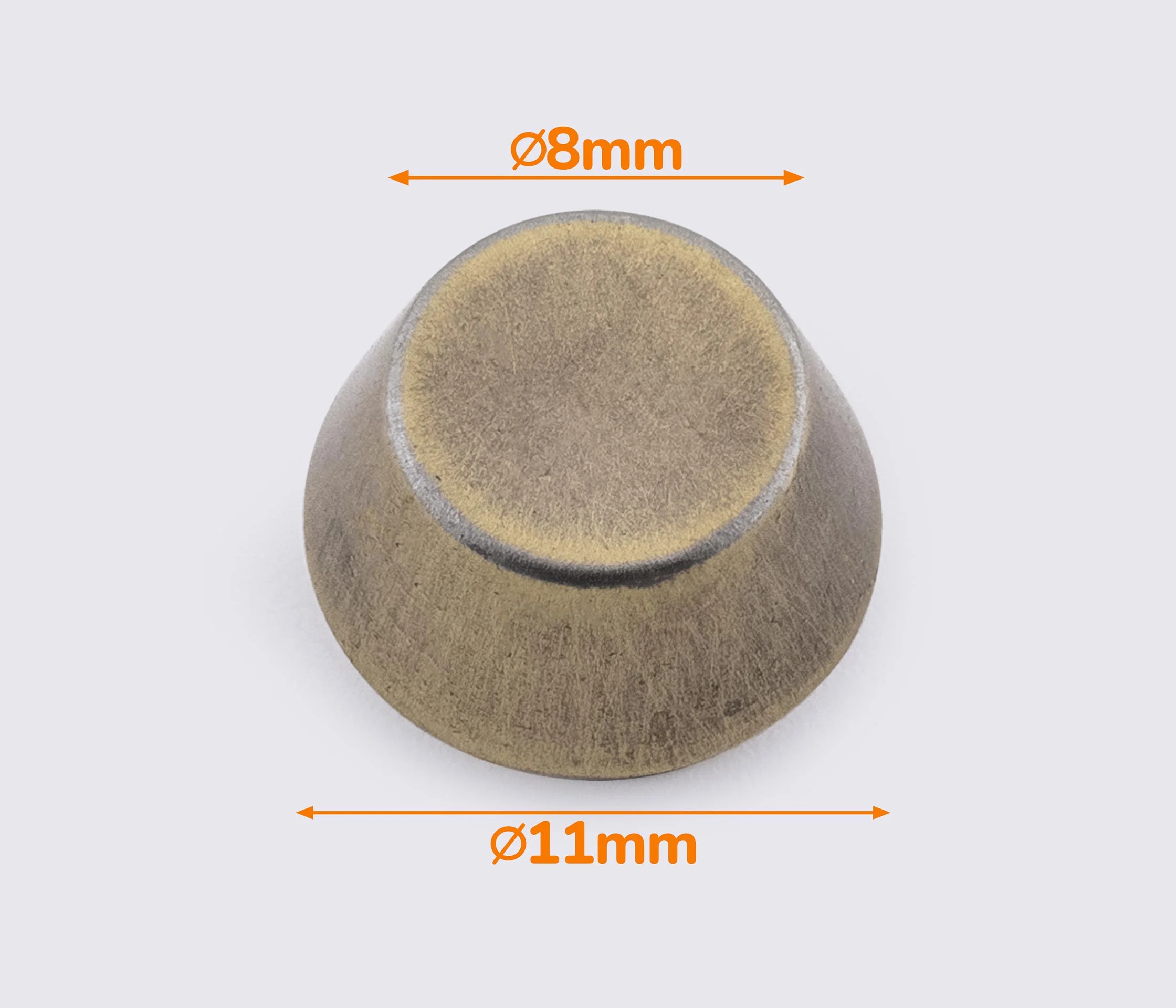 Ніжки для сумки 11мм 65-183