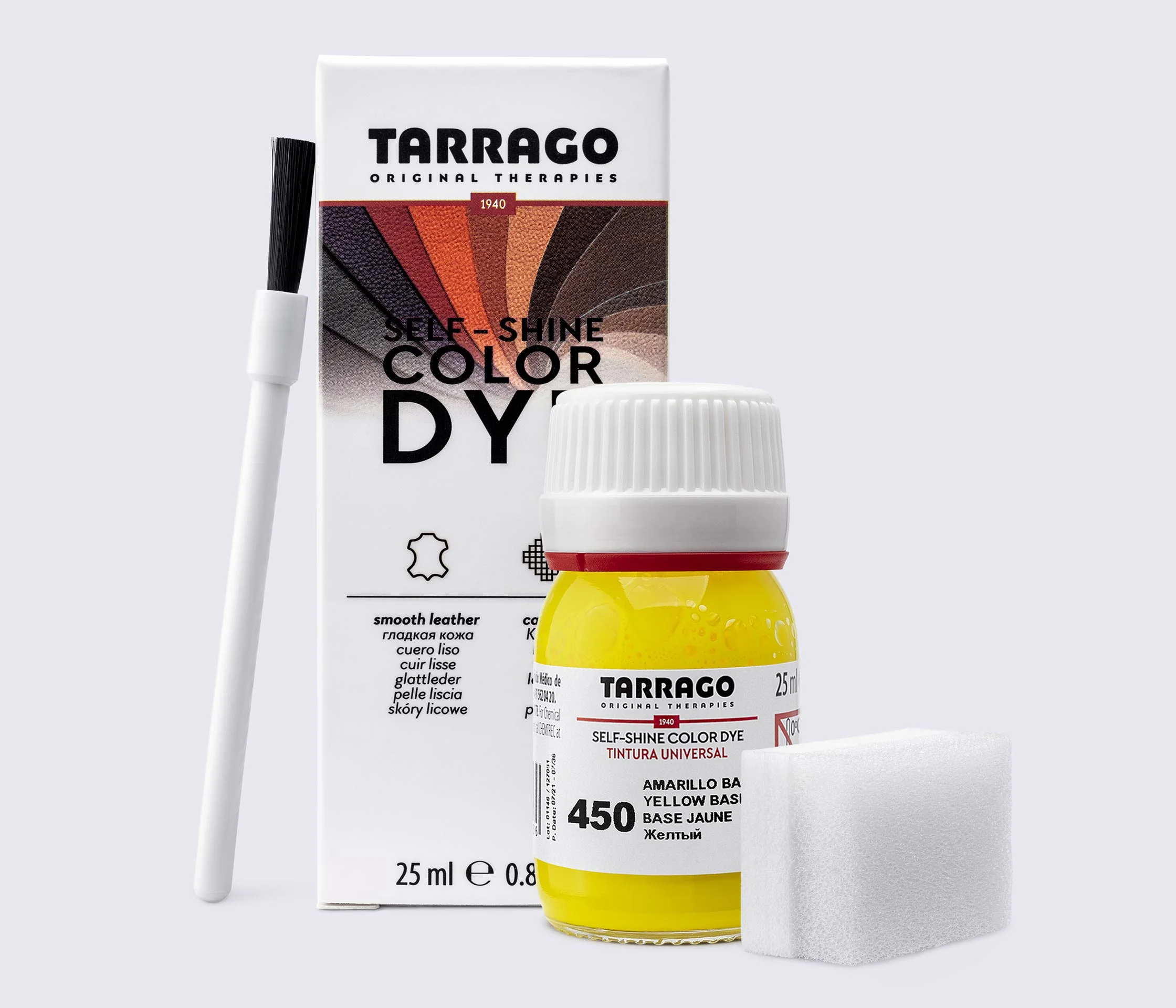 Фарба для шкіри та текстилю Tarrago Color Dye, 25 мл,TDC01