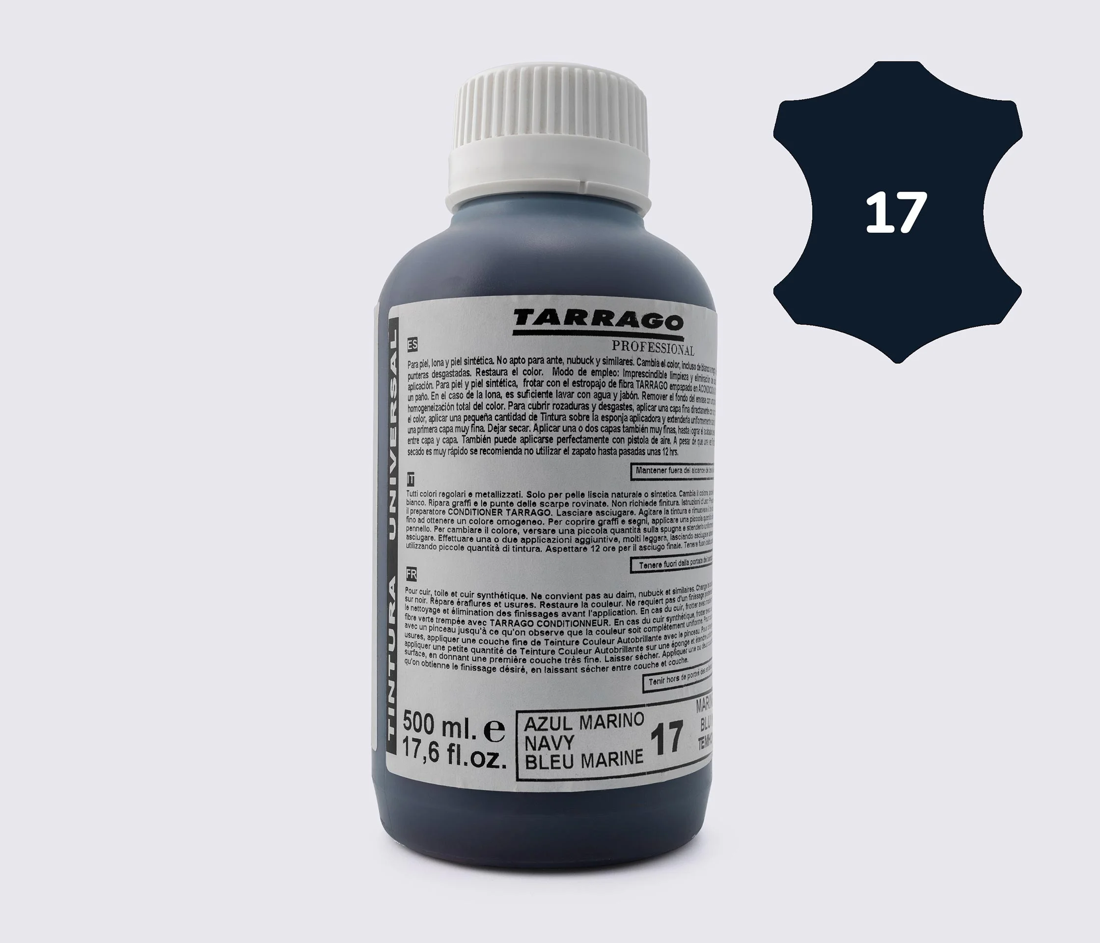 Фарба для гладкої шкіри та текстилю Tarrago Self Color Shine Dye, 500 мл TPP01 