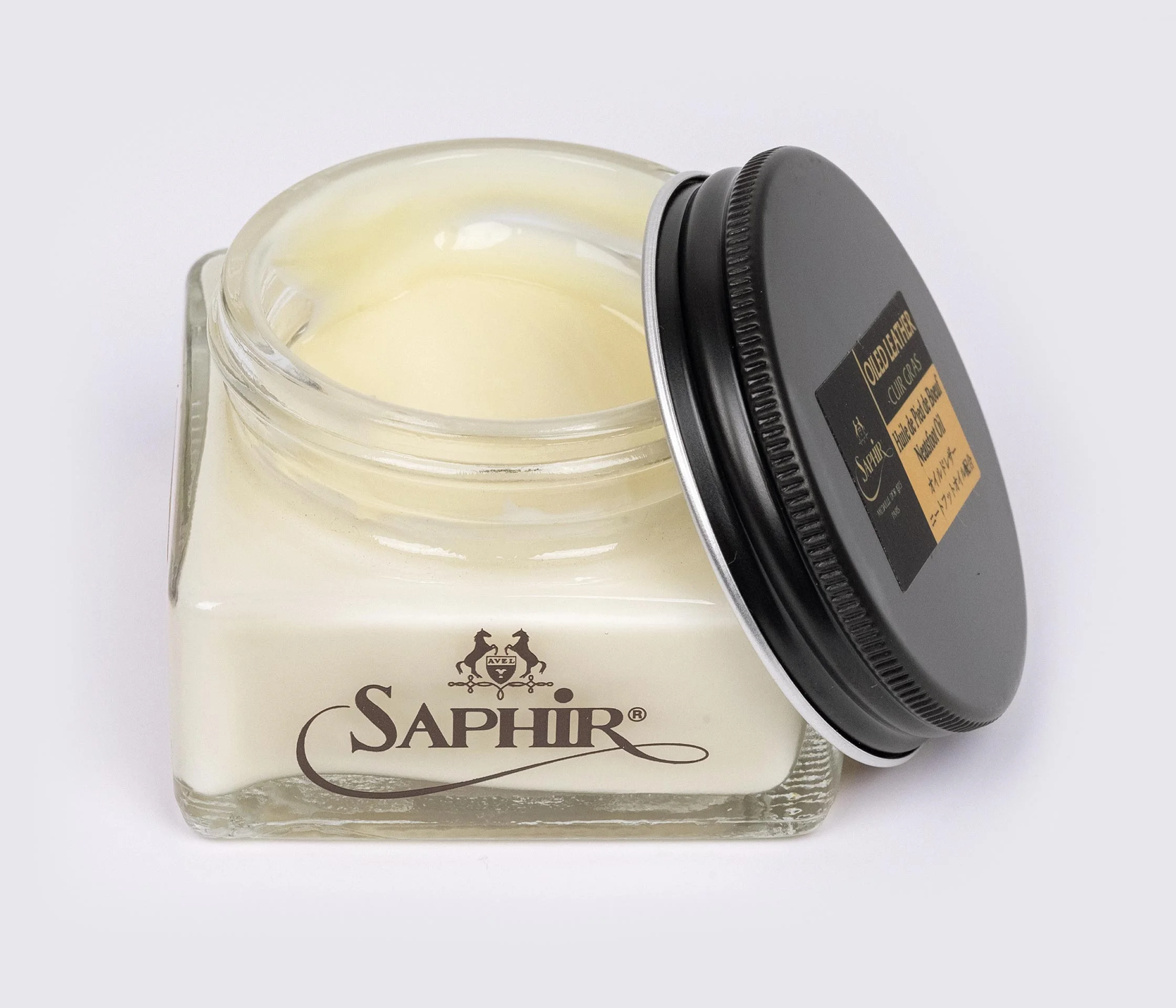Крем для жированой кожи Saphir Medaille D'or Oiled Leather Cuir Gras (1063), 75 мл.