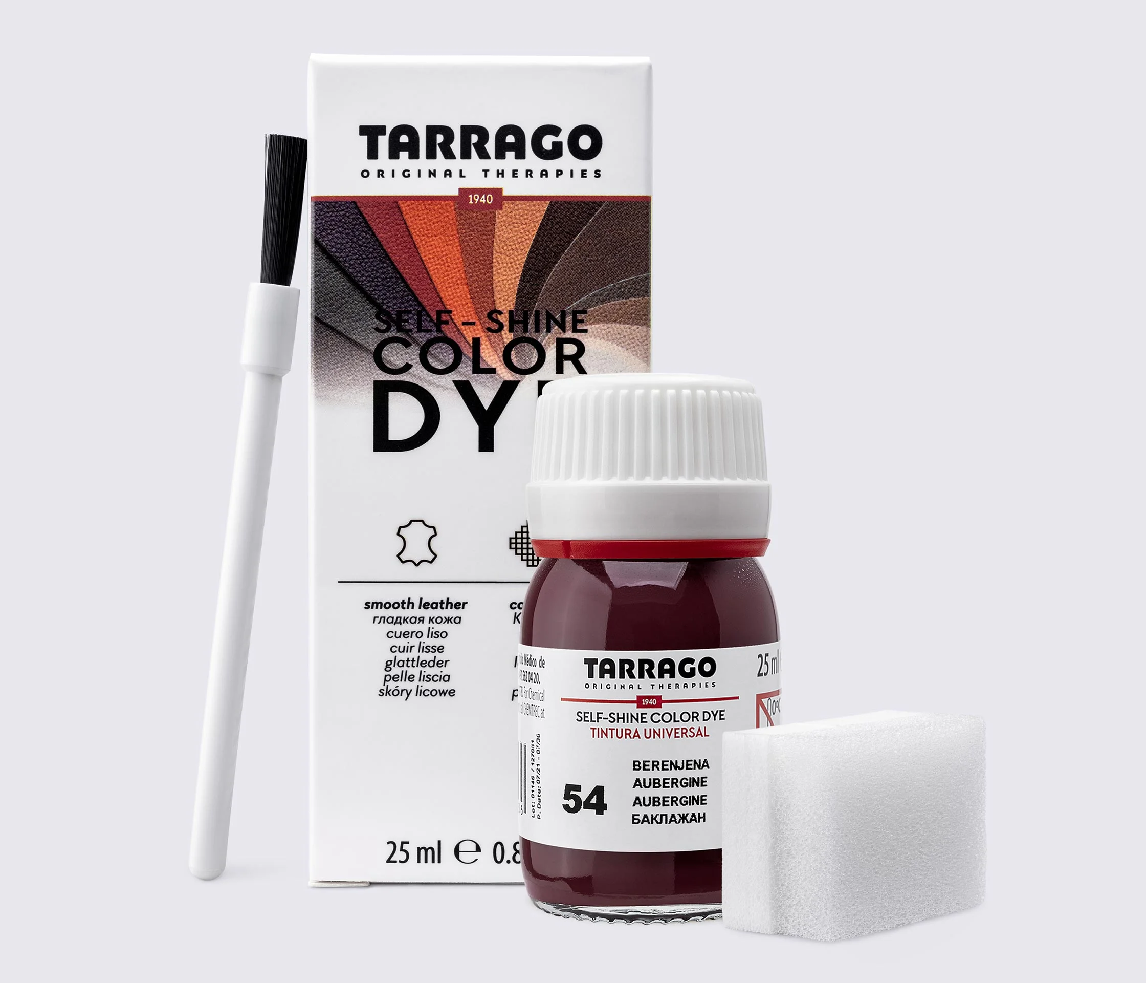 Фарба для шкіри та текстилю Tarrago Color Dye, 25 мл,TDC01