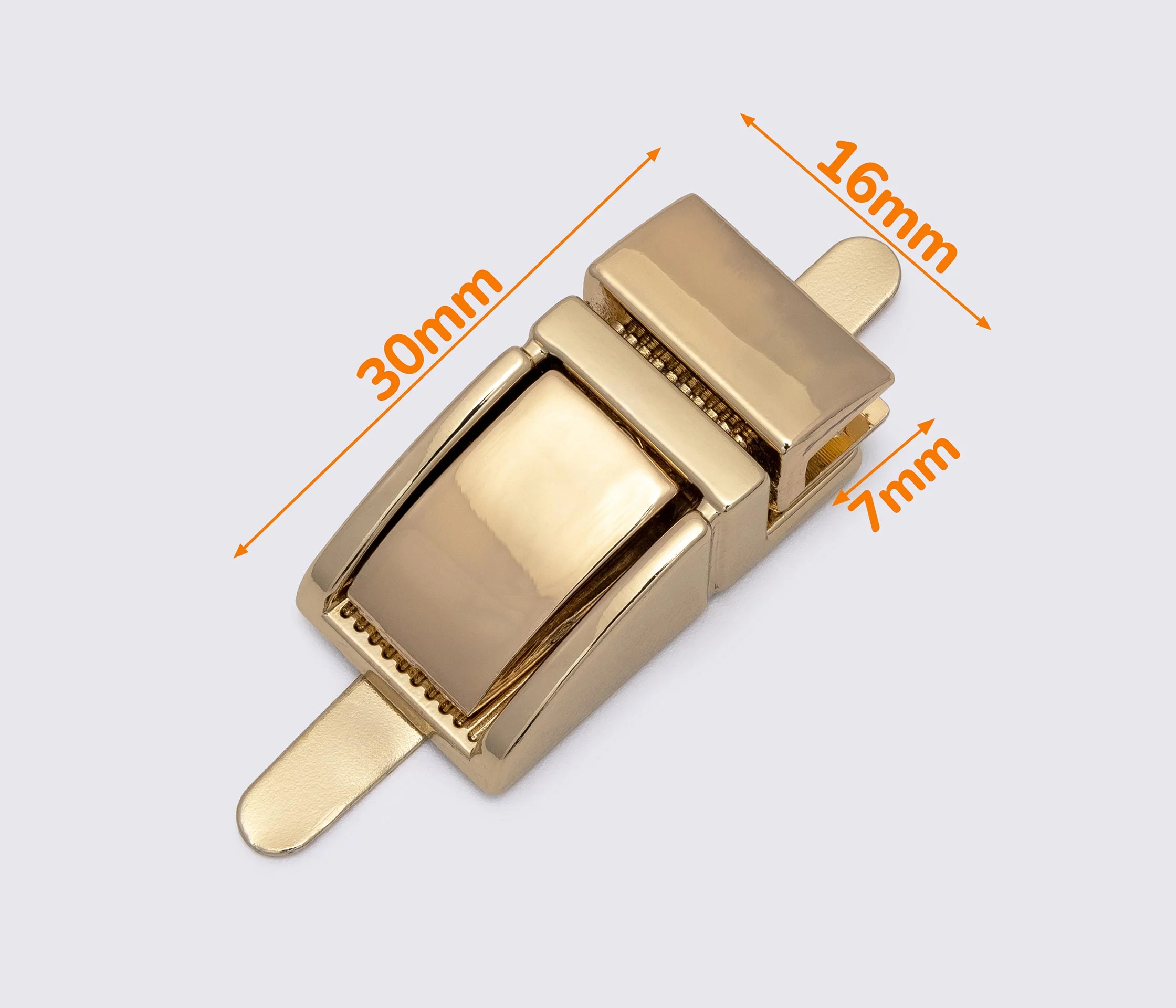 Замок для сумки 16мм 65-256