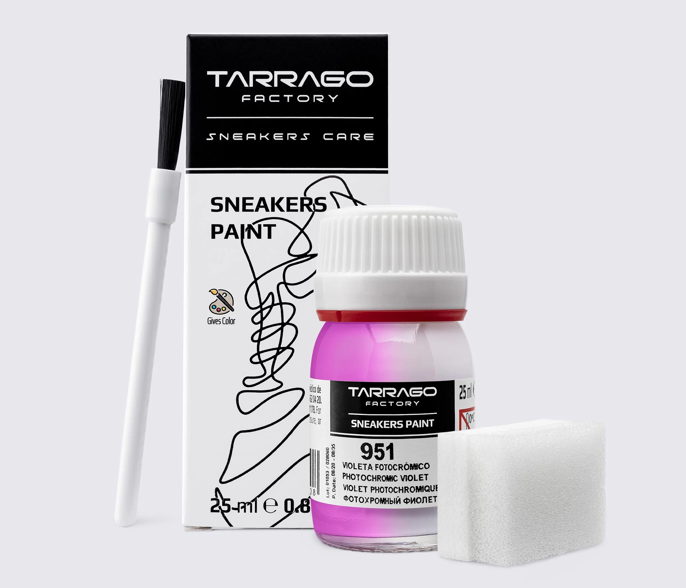 Фарба для кросівок Tarrago Sneakers Paint Warm Iridescent, 25 мл TNC11