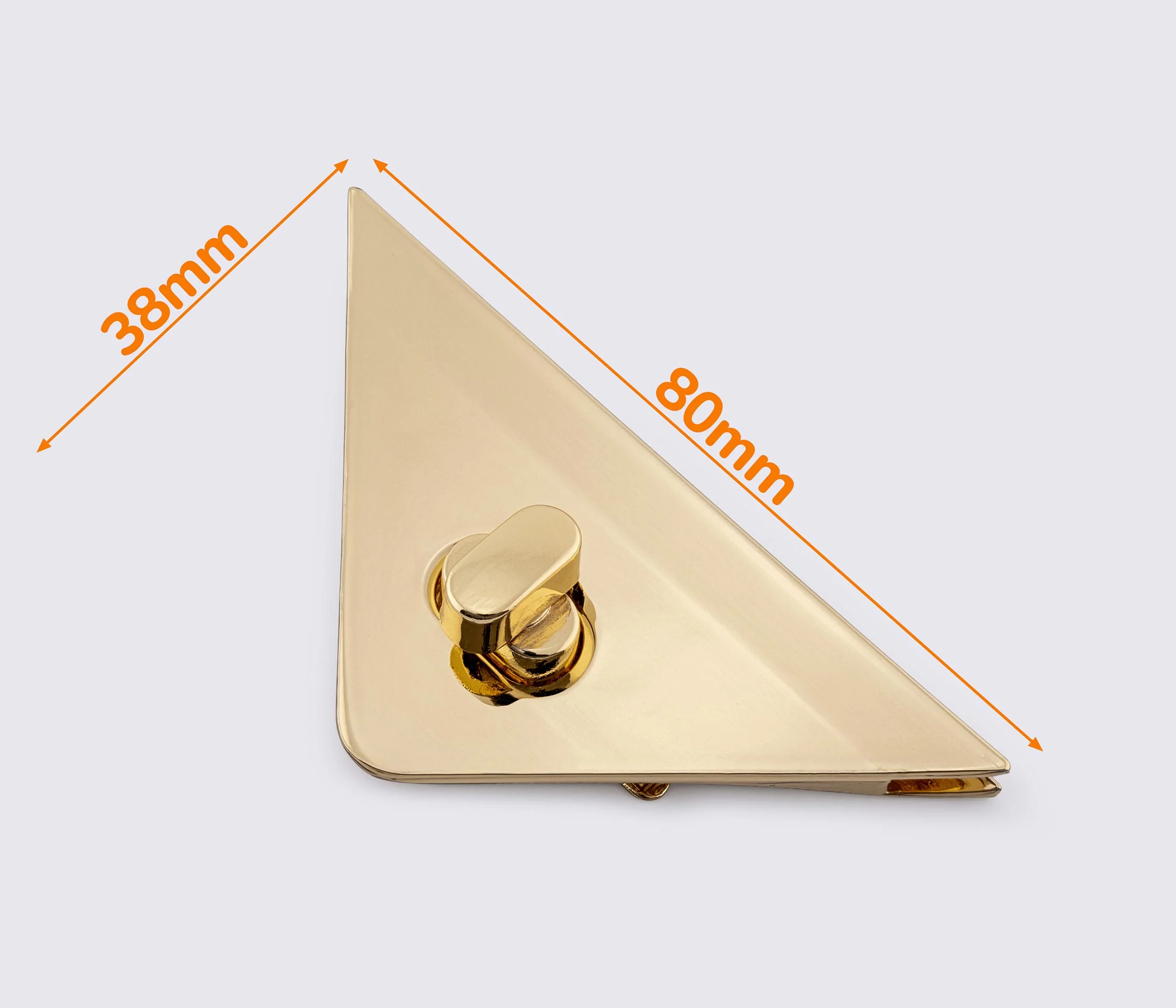 Замок для сумки 80мм 65-258
